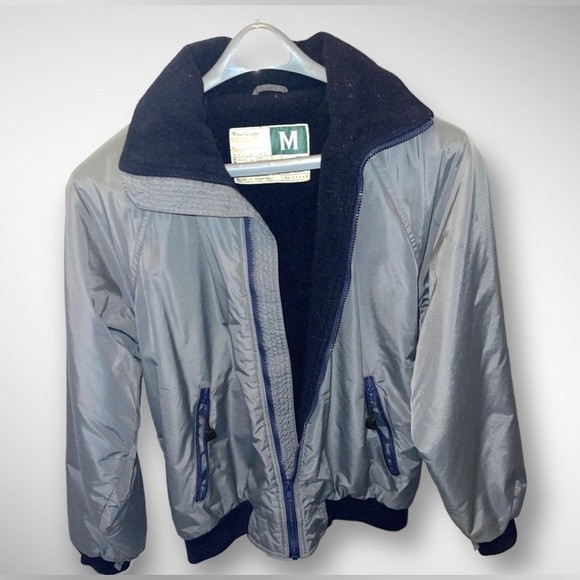 Wear Guard Men’s Weather Proof Gray/Blue Jacket - Picture 3 of 6